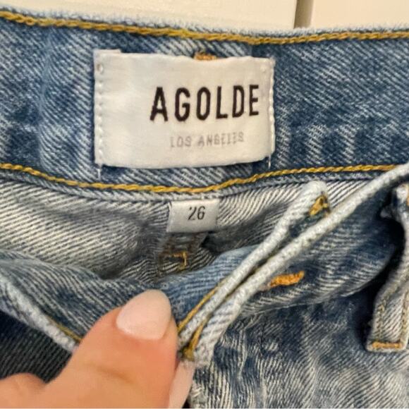 Agolde Parker Shorts - Picture 4 of 5